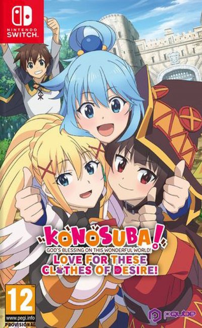 PQUBE Konosuba : God's Blessing On This Wonderful World Love For These Clothes Of Desire
