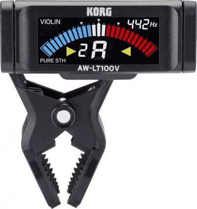 KORG  Aw-Lt100v - Accordeur Chromatique Pour Violon Et Violoncelle