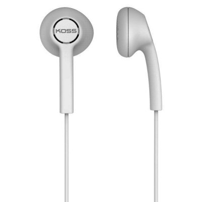 KOSS  KE5 - &Eacute;couteurs - embout auriculaire - filaire - jack 3,5mm - blanc