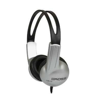 KOSS  Ur10 Headphones Noir,Argent&eacute;