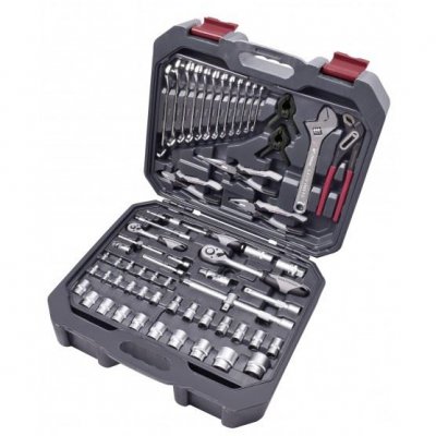 KRAFTWERK  Bo&icirc;te &agrave; outils Basic Line 1/4inch + 1/2 inch 266 - Piece