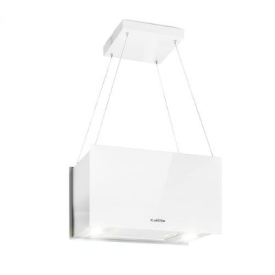 KLARSTEIN Kronleuchter L - Hotte - hotte &icirc;lot - largeur : 60 cm - profondeur : 35 cm - recyclage - blanc
