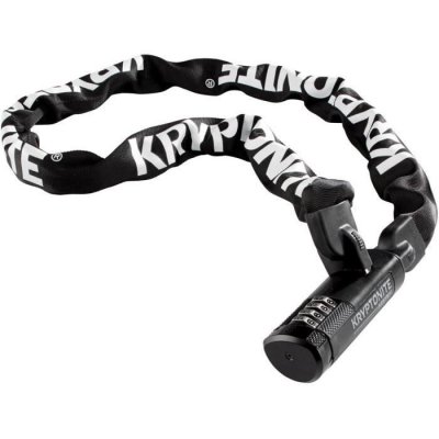 KRYPTONITE  Keeper 712 Combo I.C. - Antivol v&eacute;lo - 120cm blanc/noir