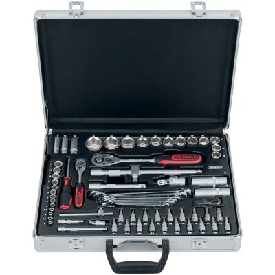 KS TOOLS  1/4""+1/2"" coffret de douilles, 70 pcs