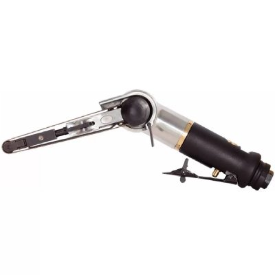 KS TOOLS  515.3549 Ponceuse &agrave; bandes pression max 6,3 bar. Noir/Gris