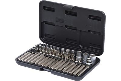 KS TOOLS  911.4305 Coffret de douilles et d'embouts KS, 57 pi&egrave;ces