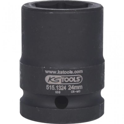 KS TOOLS  - Douille &agrave; chocs 6 pans 3/4 ks, 24 mm - 515.1324