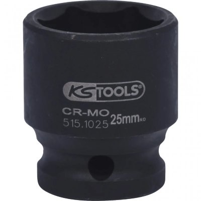 KS TOOLS  - Douilles a chocs 6 pans 1/2 ks, 25 mm - 515.1025