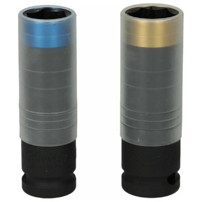 KS TOOLS  Jeu de douilles &agrave; chocs SlimPOWER 2 pcs Acier 1/2