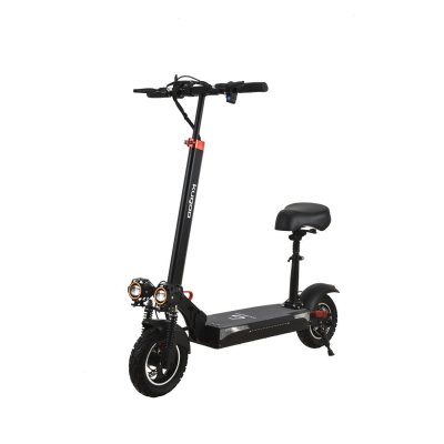  KUGOO M4 PRO Trottinette &Eacute;lectrique - 500W Pneus de 10 pouces Si&egrave;ges Amovibles Pliable - Noir 