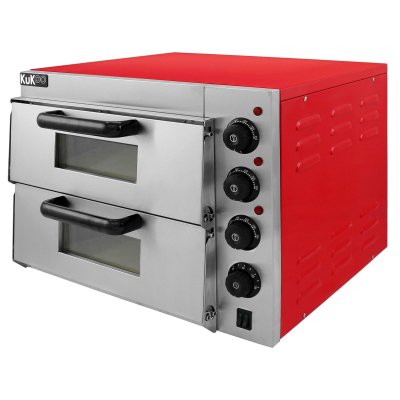 MONSTERSHOP Kukoo - four electrique de pizza 16'' &agrave; double pont