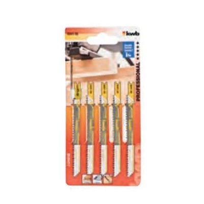 KWB  Lames de scies sauteuses, pour le travail du bois, bi-m&eacute;tal, moyen - 620235