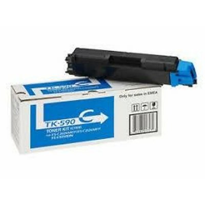 KYOCERA  Toner original TK 590 C - Cyan