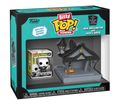 FUNKO L'etrange No&euml;l De Mr. Jack - Figurine Bitty Pop! Town Jack At Home