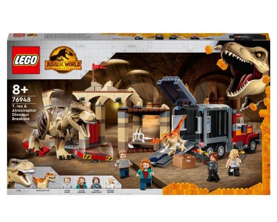L&acute;&eacute;vasion du T.&nbsp;rex et de l&acute;Atrociraptor