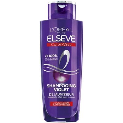 L OREAL PARIS L'Or&eacute;al Els&egrave;ve Color-Vive Shampoing Violet D&eacute;jaunisseur 200ml