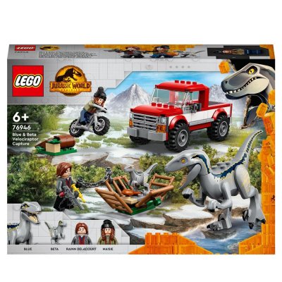 La capture des V&eacute;lociraptors Beta et Blue