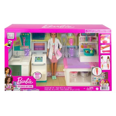 BARBIE La Clinique de  avec poup&eacute;e incluse 