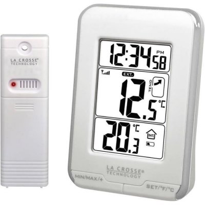 LA CROSSE TECHNOLOGY  WS6810 Station de Temp&eacute;rature, Coloris Argent