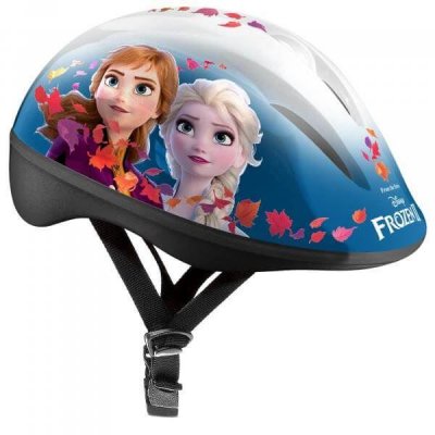  LA REINE DES NEIGES II Casque v&eacute;lo ""S"" - Taille 54-60 cm - Noir