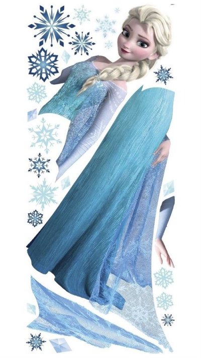 ROOMMATES La Reine Des Neiges Stickers Elsa