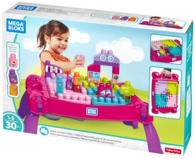 FISHER PRICE La table d'apprentissage rose