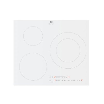 ELECTROLUX La table de cuisson &agrave; induction 59cm 3 feux 7350w LIT60342CW/1