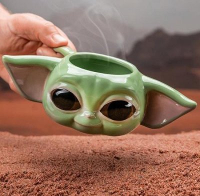 La Tasse en forme l'Enfant (Baby Yoda)-The Mandalorian
