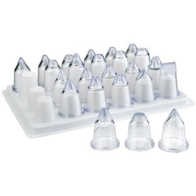 LACOR  68994 24 pi&egrave;ces de douilles assorties acrylique