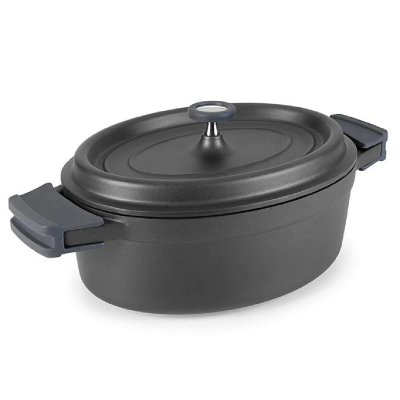 LACOR  - Cocotte Ovale 6.3l Fonte Alu