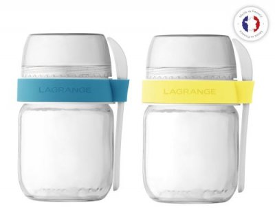 LAGRANGE  440401 2 Pots compartiment&eacute;s