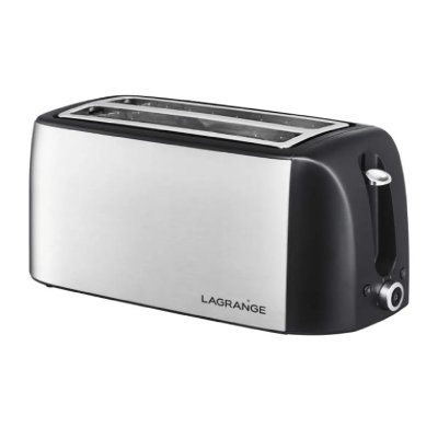 LAGRANGE  - Grille-Pains 2 Fentes 1400W Inox - 519010