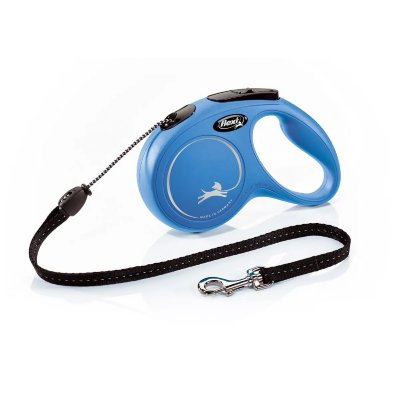 FLEXI Laisse New Classic M Cord 5 m blue  CL20C5-251-BL-20 - Bleu