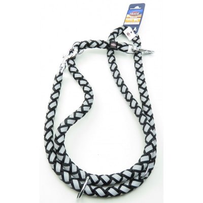 TRIXIE Laisse r&eacute;fl&eacute;chissante noire Cavo pour chien 200 cm x 18 mm