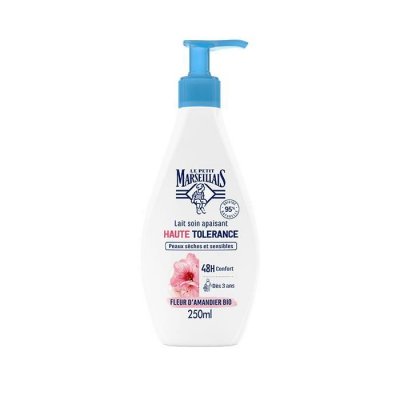 LE PETIT MARSEILLAIS Lait Corps Haute Tol&eacute;rance &Agrave; La Fleure D'amande  - Le Flacon De 250ml