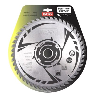 RYOBI Lame carbure  pour scie &agrave; coupe d'onglets 254mm SB254T48A1
