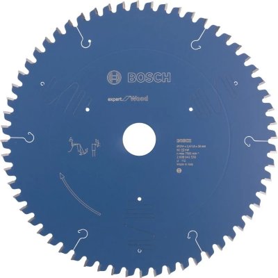 BOSCH Lame de scie circulaire expert wood 254x30x2,4mm 60d  2608642530