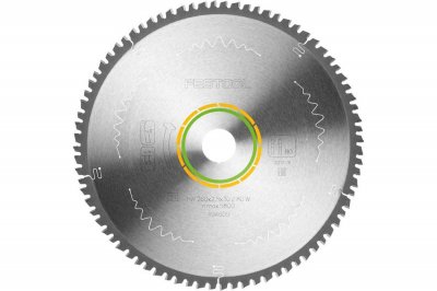 FESTOOL Lame de scie circulaire  bois - &Oslash;260 mm - 80 dents - 494605