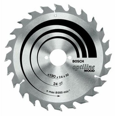 BOSCH Lame de scie circulaire &Oslash; 190