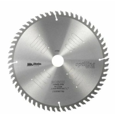 BOSCH Lame de scie circulaire Optiline Wood 254 x 30 x 3,2 mm, 60 1pc