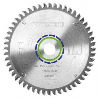 FESTOOL Lame de scie  Sp&eacute;cial Alu &Oslash; 260 mm et 68 dents - 494607