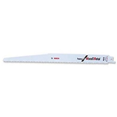 BOSCH Lame de scie sabre S 1411 DF Heavy for Wood and Metal 2pc