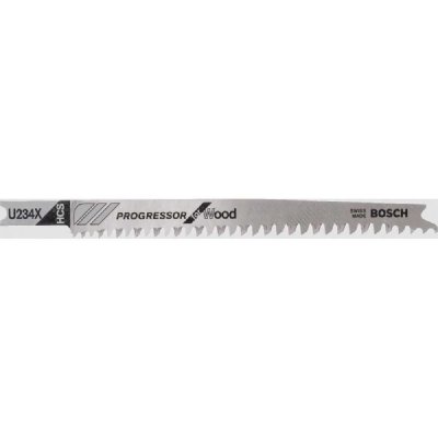 BOSCH Lame de scie sauteuse U 234 X Progressor for Wood -  - 2608633525