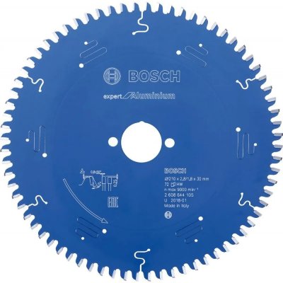 BOSCH Lame pour scie circulaire Expert for Aluminium 210x30x2.8/1.8x72 T