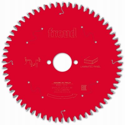 FREUD Lame pour scie circulaire portative - &Oslash;190 2,6/1,6 AL30 Z60 BA -5&deg; - F03FS09802 -FR13L001H