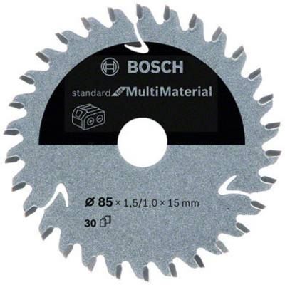 BOSCH Lame scie circulaire multi mat&eacute;riel 30 dents 85 x 15 mm