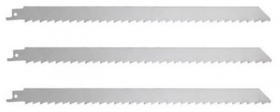 VIRUTEX Lame scie sabre 225x19x1,25 4D HCS  Blister 3 pi&egrave;ces - 6531051