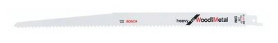 BOSCH Lames de scie sabre S 1411 DF Heavy for Wood and Metal - 2608654763