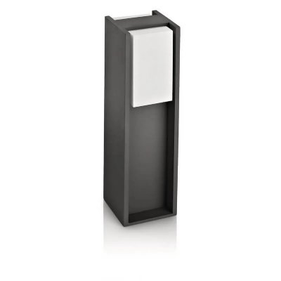 PHILIPS Lampadaire borne d&rsquo;ext&eacute;rieur  Ecomoods Bridge E27 Anthracite