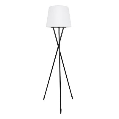 LUMISKY Lampadaire ext&eacute;rieur sans fil try Blanc Polypropyl&egrave;ne H150CM - Blanc